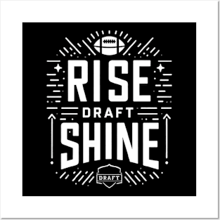 Rise Draft Shine - draft 2024 Posters and Art